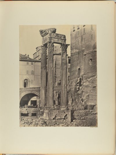 Templo de Vespasiano de James Anderson