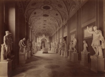 Sala delle Statue, 1850s-60s de James Anderson