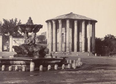 Templo de Vesta y Fuente, Roma de James Anderson