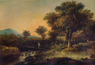 Un viejo molino, c. 1840 de James Arthur O