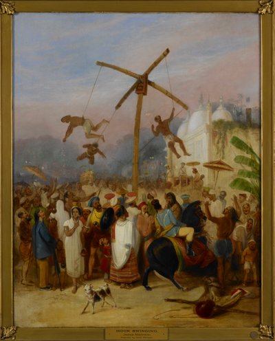Charakpuja, el festival del balanceo del anzuelo de James Atkinson