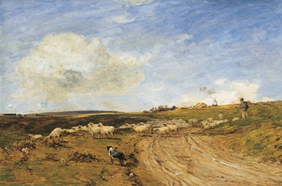 Un día ventoso de James Aumonier