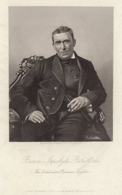 Barón Ippolyte Petroffski, turfista ruso de James B. Hunt
