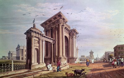 Calle de la Corte, Calcuta de James Baillie Fraser