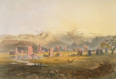 Círculo de piedras de Castlerigg cerca de Keswick, de 