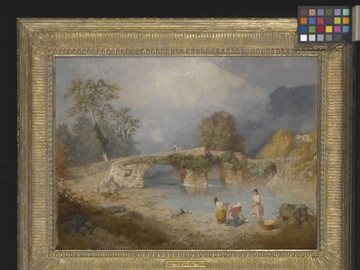 Clearing Up For Fine Weather, Beddgelert, North Wales (óleo sobre lienzo) de James Baker Pyne