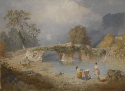 Despejándose para el buen tiempo, Beddgelert, Gales del Norte de James Baker Pyne