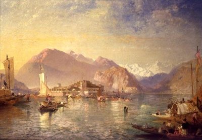 Isola Bella en el Lago Maggiore de James Baker Pyne