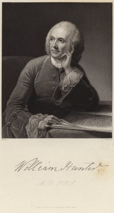 Retrato de William Hunter de James Baker Pyne