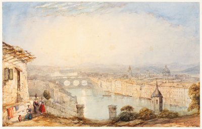 Vista de Florencia de James Baker Pyne