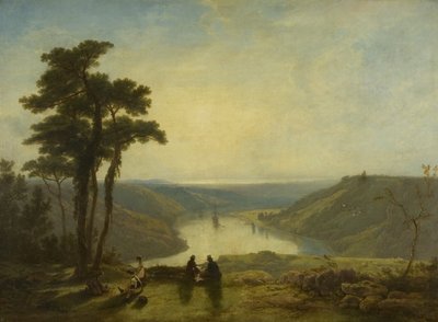 Vista del Avon desde Durdham Down de James Baker Pyne