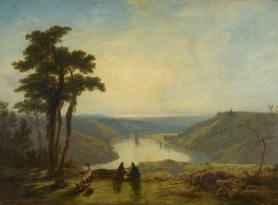 Vista del Avon desde Durdham Down de James Baker Pyne