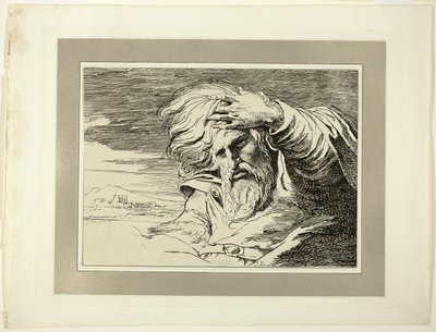 Patriarca oriental, de la primera edición de Specimens of Polyautography de James Barry