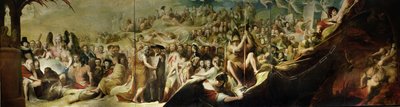 Elysium, o el Estado de Retribución Final, sexto en la serie El Progreso de la Cultura y el Conocimiento Humano, c.1777-84 de James Barry