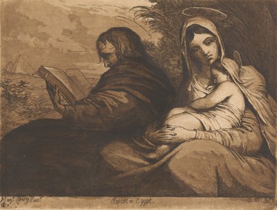 Reposo en Egipto de James Barry