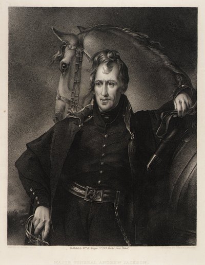 General de División Andrew Jackson de James Barton Longacre