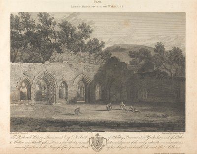 Claustros de la abadía de Whalley de James Basire