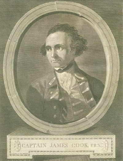 Retrato del Capitán James Cook, 1777 de James Basire