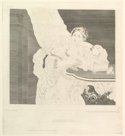 Sigismunda, 5 de mayo de 1790 de James Basire I