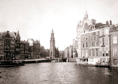 Canal, Ámsterdam, 1898 de James Batkin