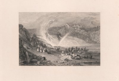 Cataratas del Rin de James Baylis Allen