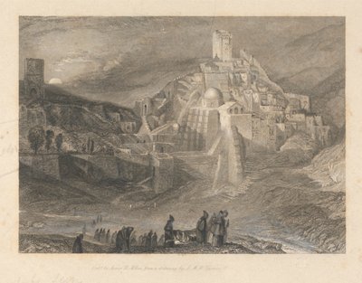 Santa Sabas y el arroyo Cedrón de James Baylis Allen