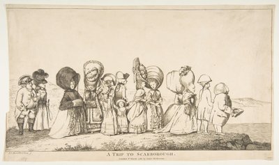 Un viaje a Scarborough, 3 de marzo de 1783 de James Bretherton