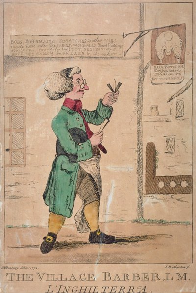 El barbero del pueblo de James Bretherton