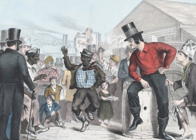 Bailando por anguilas, 1848 de James Brown
