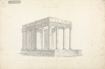 Pl. VIII Templo de Júpiter en Tebessa de James Bruce