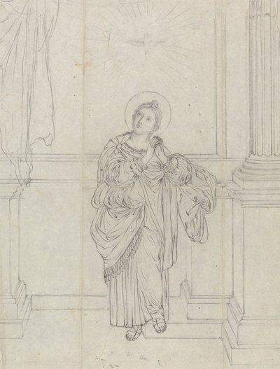 Santa Inés (según Domenichino) de James Bruce