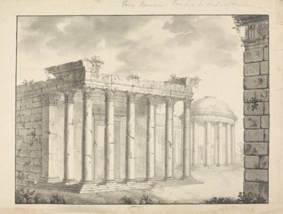 Templo sin identificar Faustana (?) de James Bruce