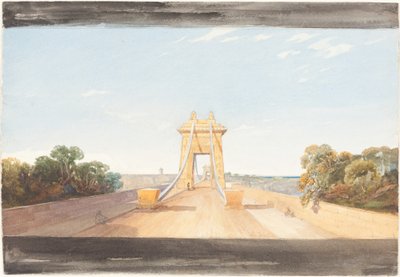 Puente Colgante de Clifton cerca de Bristol de James Bulwer