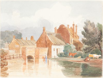 En el Bure, cerca de Aylsham, Norfolk de James Bulwer