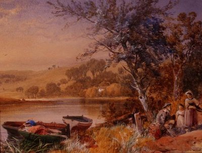 Lago (detalle) de James Burrell Smith