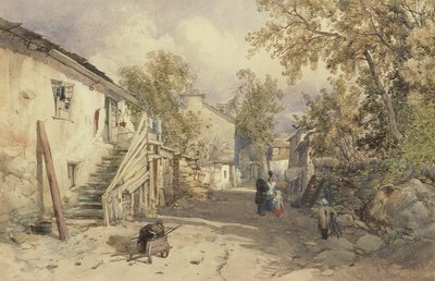 Pueblo de Bowness, Cumberland de James Burrell Smith
