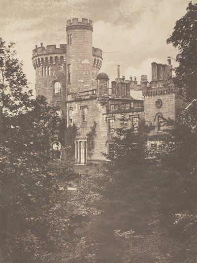 View of Tullichewan Castle, Glasgow de James Campbell of Strachathro