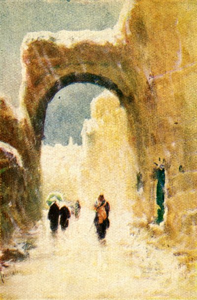 Jerusalén en invierno - Juan x. 22, c. 1924 de James Clark, Henry A Harper