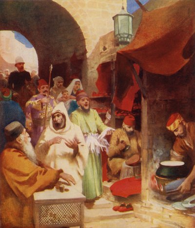 Una calle de bazar oriental de James Clark