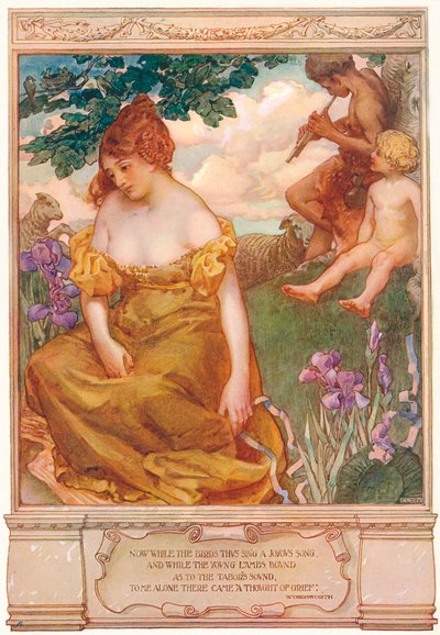 Tristeza en Primavera, c1878-1906, 1906 de James Clark