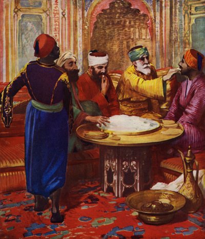 La cena entre los belladeen de James Clark