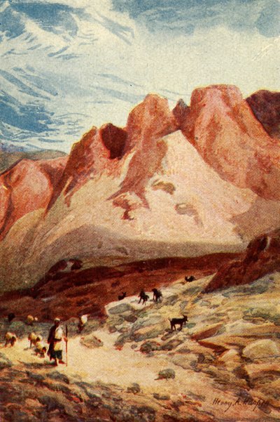 Monte Sinaí - Hechos vii 38, c1924. Creadores: James Clark, Henry A Harper de James Clark and Henry A Harper