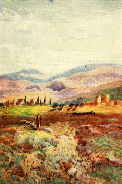 Ruinas de Sardis - Revelaciones. iii. 1., c1924 de James Clark and Henry A Harper