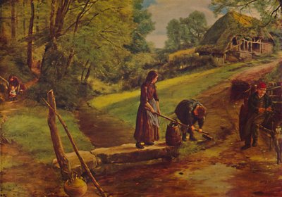 Un arroyo de Devonshire, 1864, 1935 de James Clarke Hook