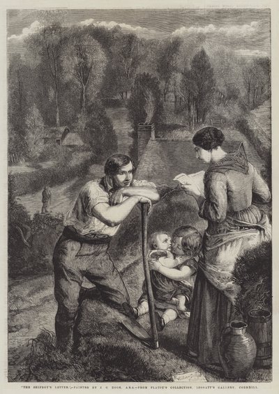 La carta del grumete de James Clarke Hook