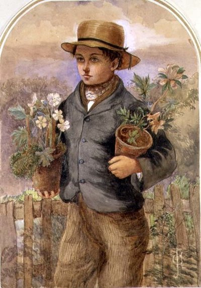 Niño de jardín de James Collinson
