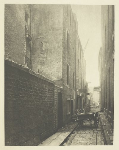 Back Wynd desde Trongate de James Craig Annan