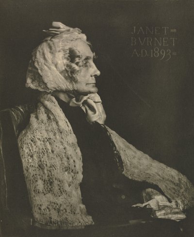 Camera Work: Janet Burnet, 1907 de James Craig Annan
