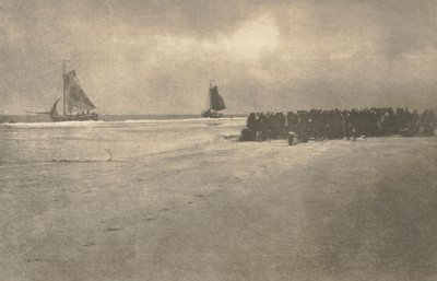 Trabajo de Cámara: En una Costa Holandesa, 1904 de James Craig Annan