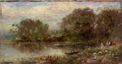Paisaje llamado "La bellota de James Crawford Thom